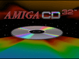 CD 32 Startbildschirm