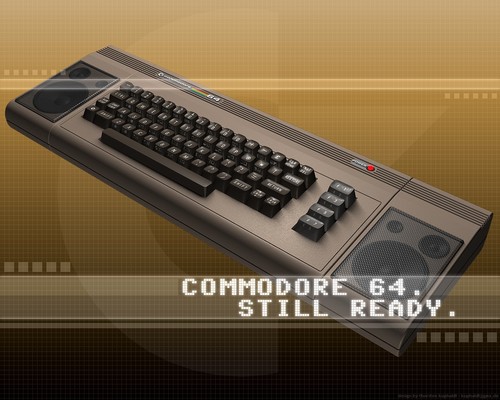 Commodore 64 mit Lautsprechern ;) (1280 x 1024)